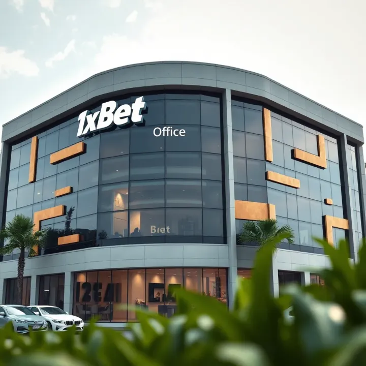 Exterior view of a modern office building representing a betting company in Nigeria