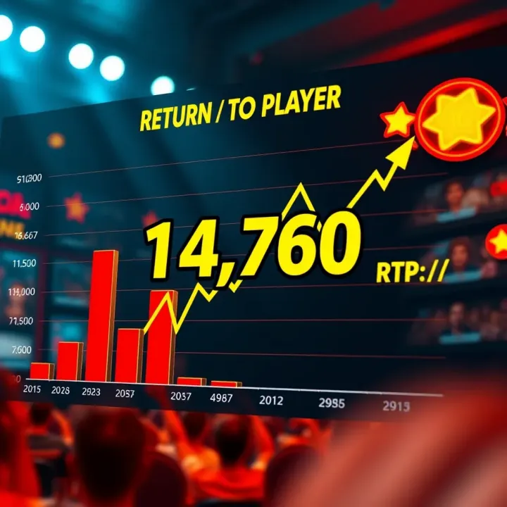 Graph illustrating the Return to Player percentage for Dog House slot on 1xBet platform