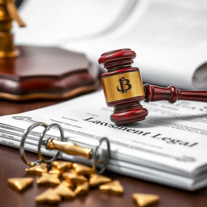 Legal documents and gavel symbolizing gambling regulations in Nigeria