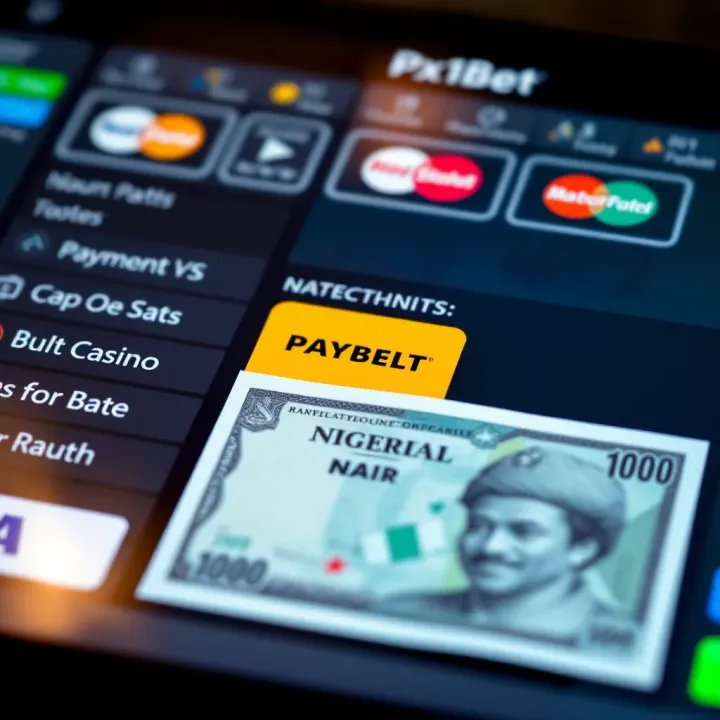 Secure online payment methods displayed on a digital interface with Nigerian Naira currency