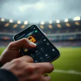 Smartphone showing security features and settings for 1xBet app on Android