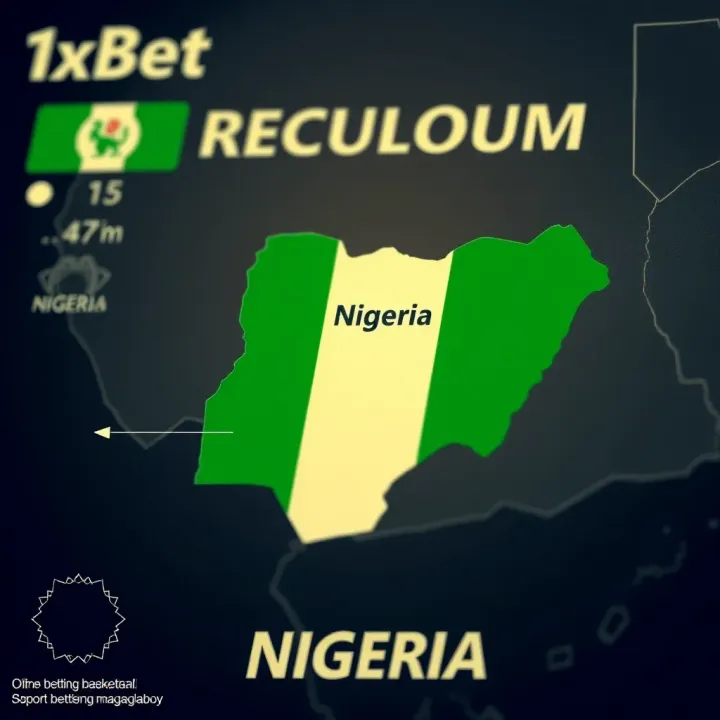 Map highlighting the Nigerian market and regulatory framework for online betting platforms